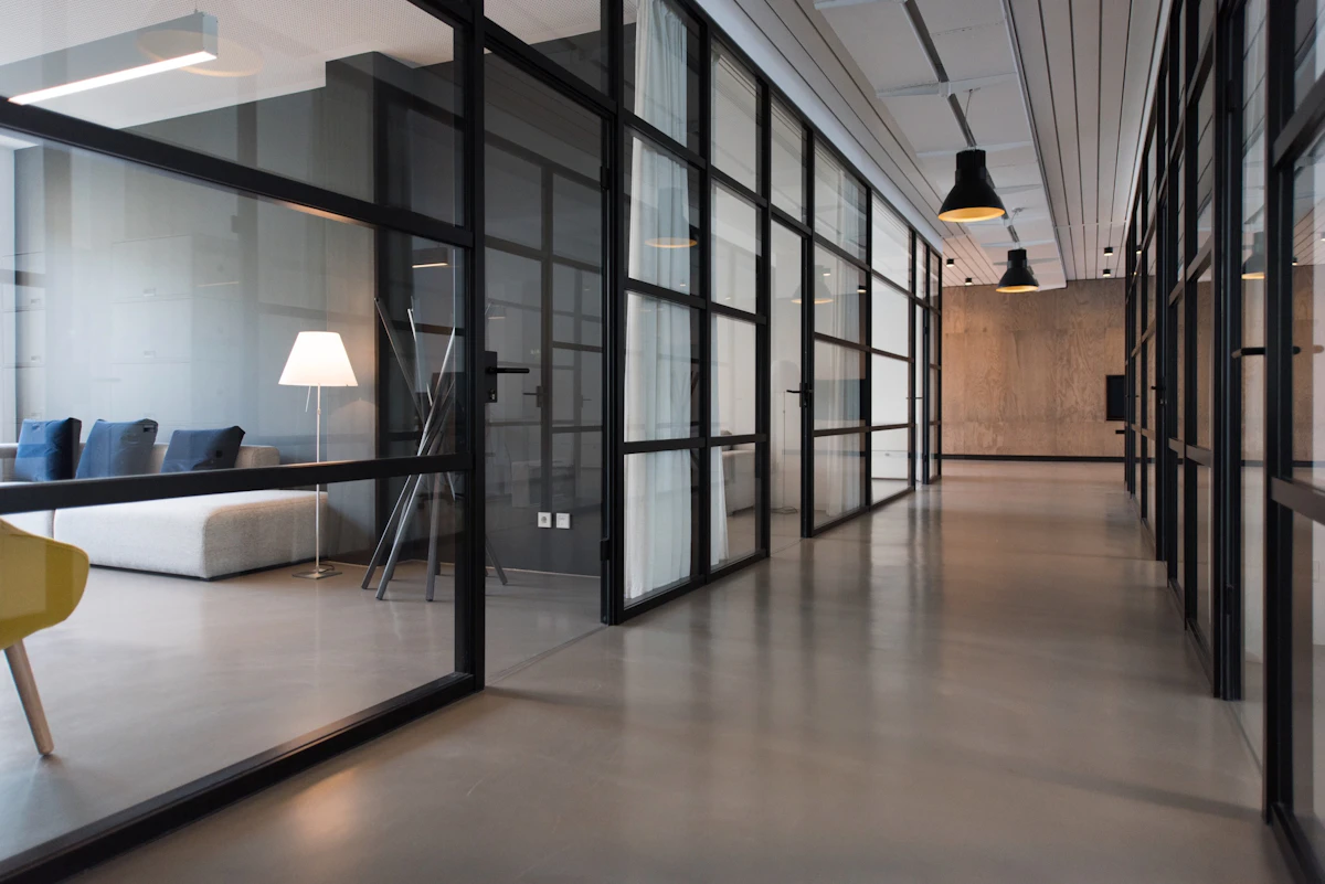 A creative studio workspace